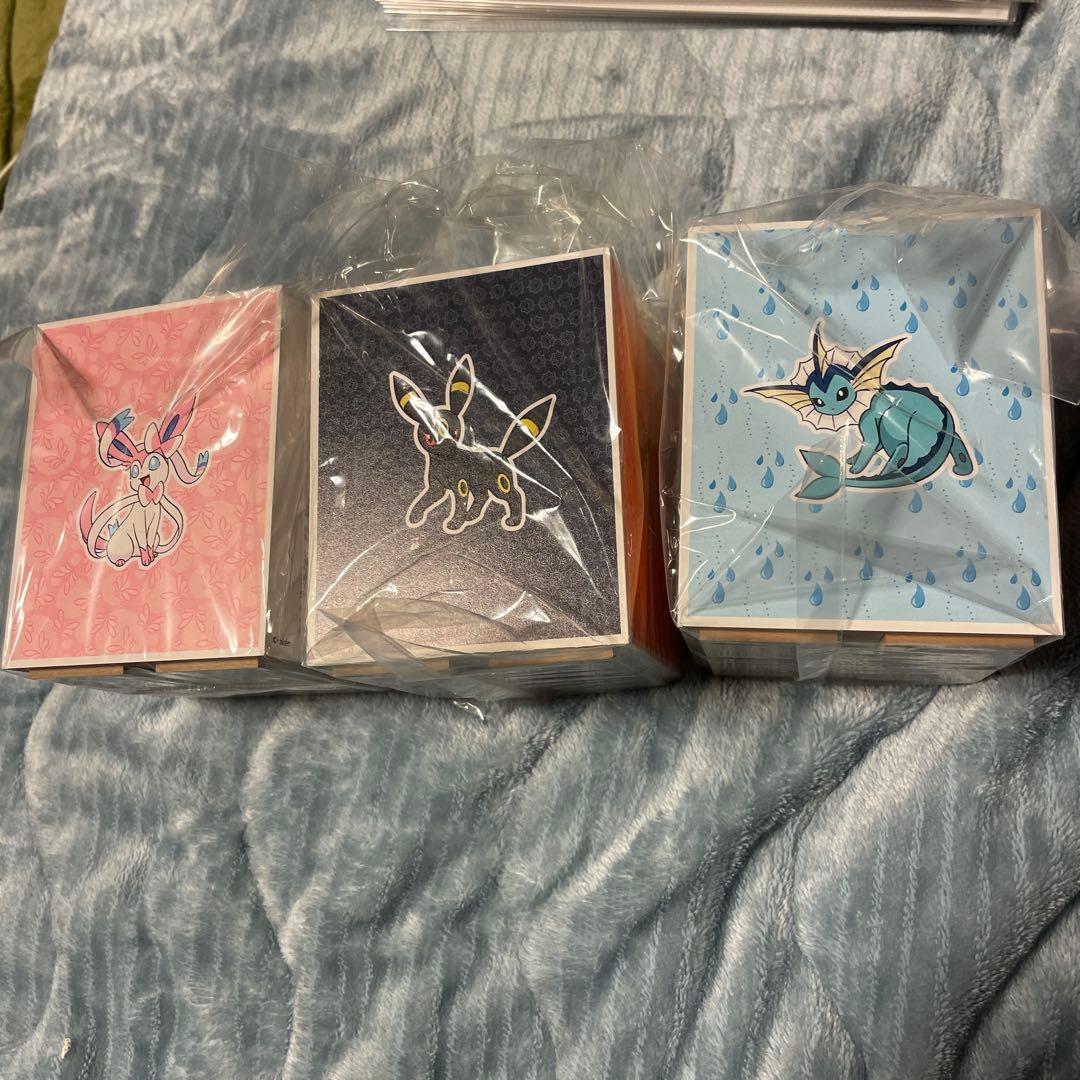 イーブイたちのオリジナル小箱 3種セット ポケモン 当選品