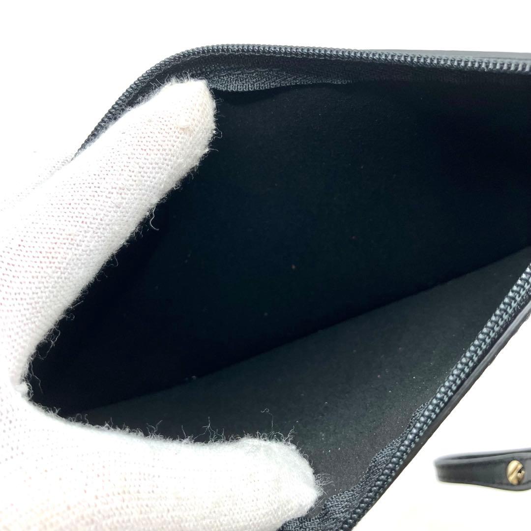 【美品】FURLA フルラ ムーサS トートバッグ ハンドバッグ 黒 ポーチ付