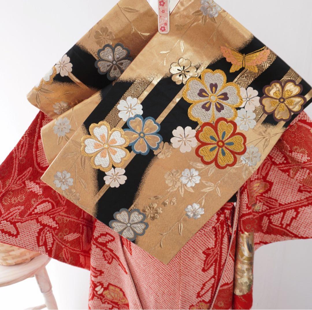 振袖　フルセット　5点セット381F すべて正絹
