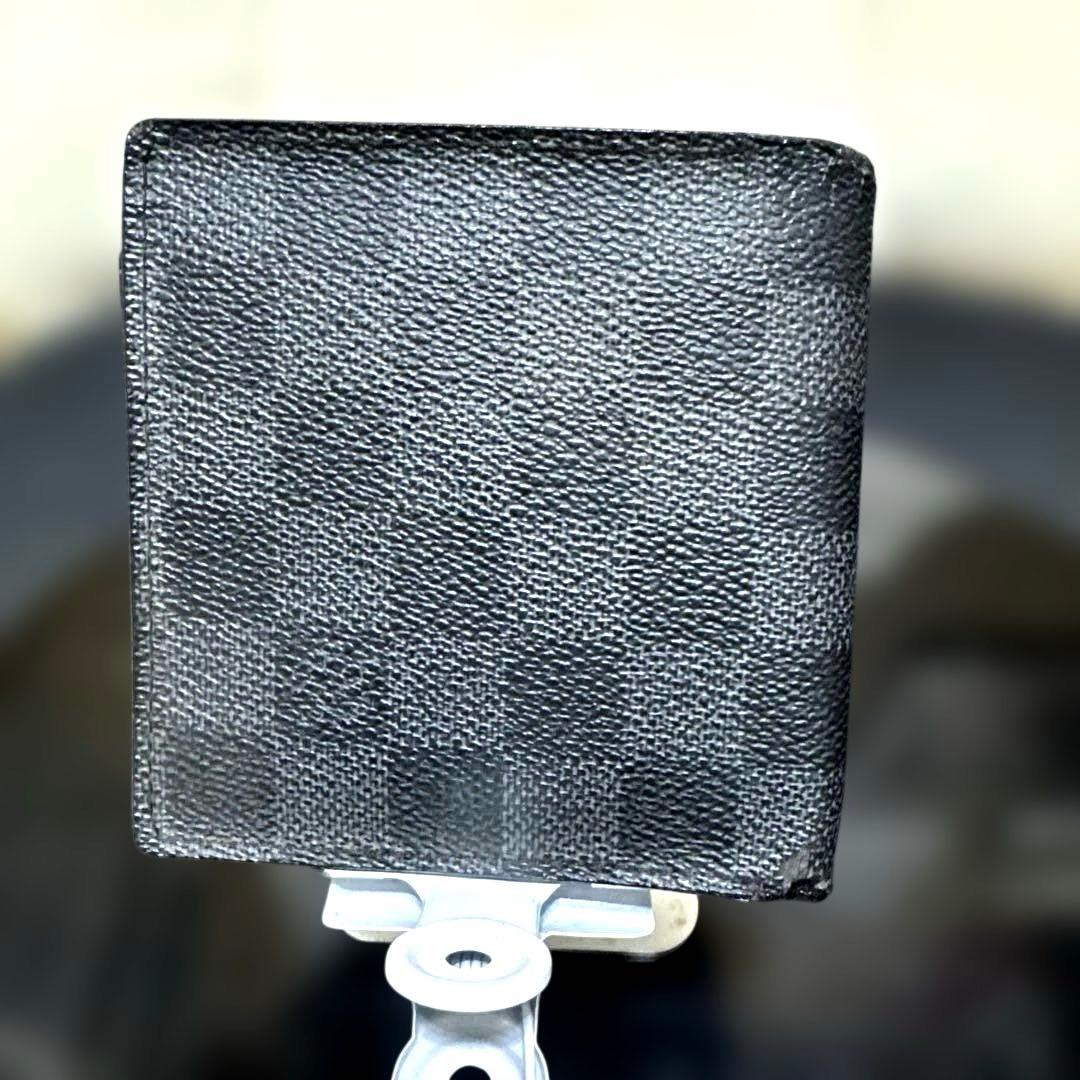 ⑩☆良品☆ダミエG♪マルコ☆2つ折り財布★ポケットあり