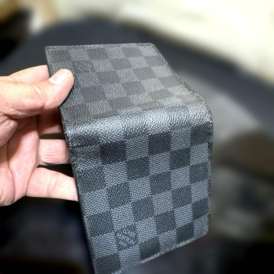 ⑩☆良品☆ダミエG♪マルコ☆2つ折り財布★ポケットあり