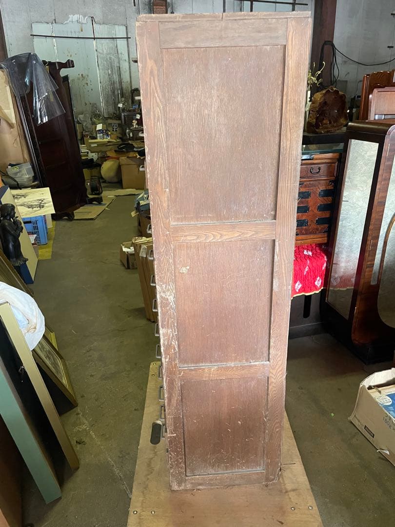 レトロ家具　昭和初期　和製アンティーク　引き出し45杯　使い込まれた風合い