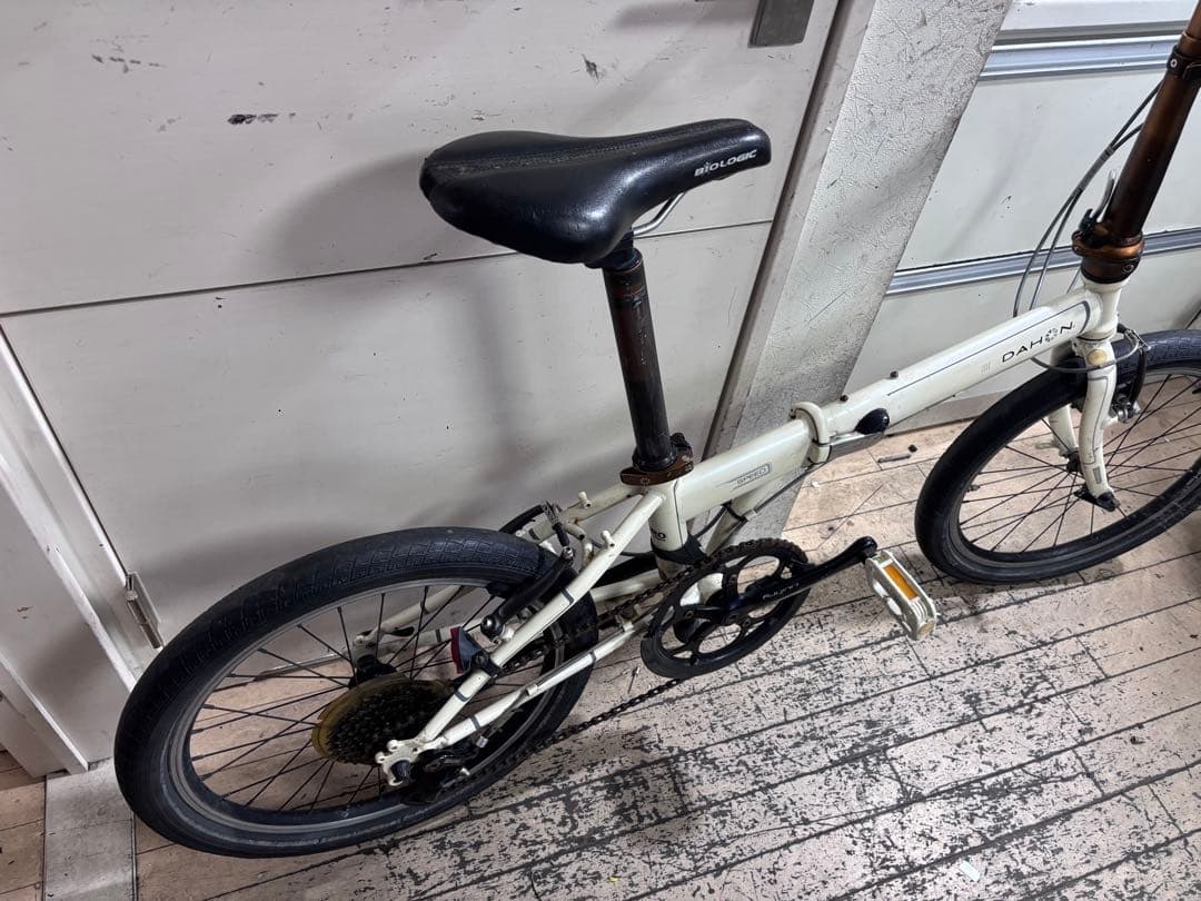 DAHON SPEED 折りたたみ自転車 ホワイト