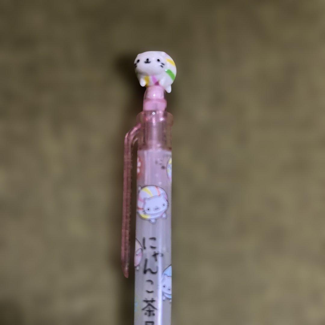 平成レトロ　サンエックス　にゃんにゃんにゃんこ　にゃんこ茶屋　シャーペン　レア