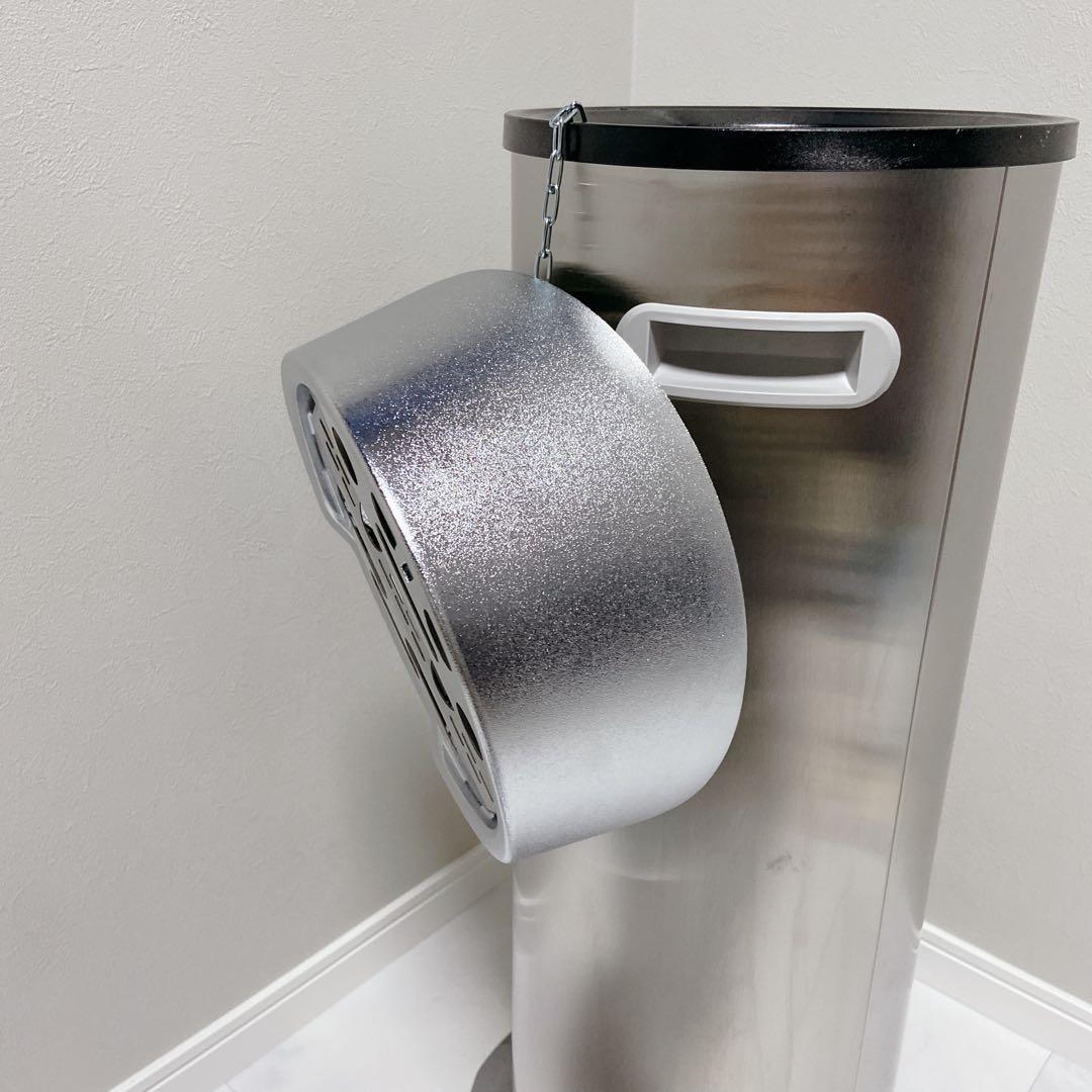 JT 日本たばこ産業 ステンレス製スタンド灰皿 未使用品