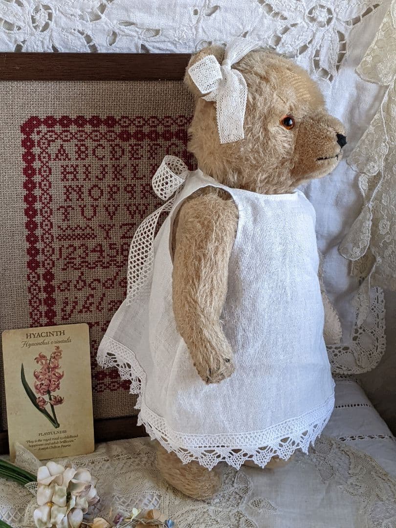 【s】アンティークベア　アンティークテディベア　ハーマン