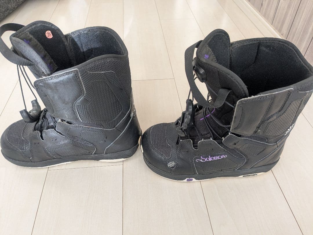 Ride&Salomonスノーボード4点セット