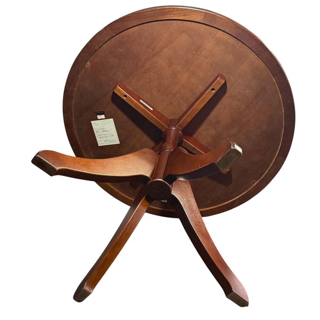 KZ019 【希少】マルニ木工　地中海　ラウンドテーブル　コーヒーテーブル