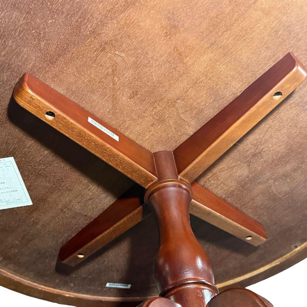 KZ019 【希少】マルニ木工　地中海　ラウンドテーブル　コーヒーテーブル