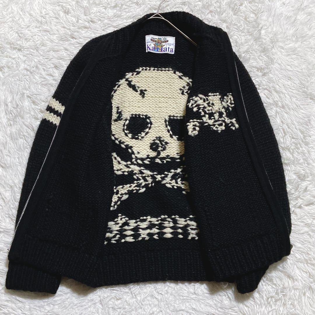 傘 Kanata カナタ　ハンドニット スカル 別注モデル　ドクロ