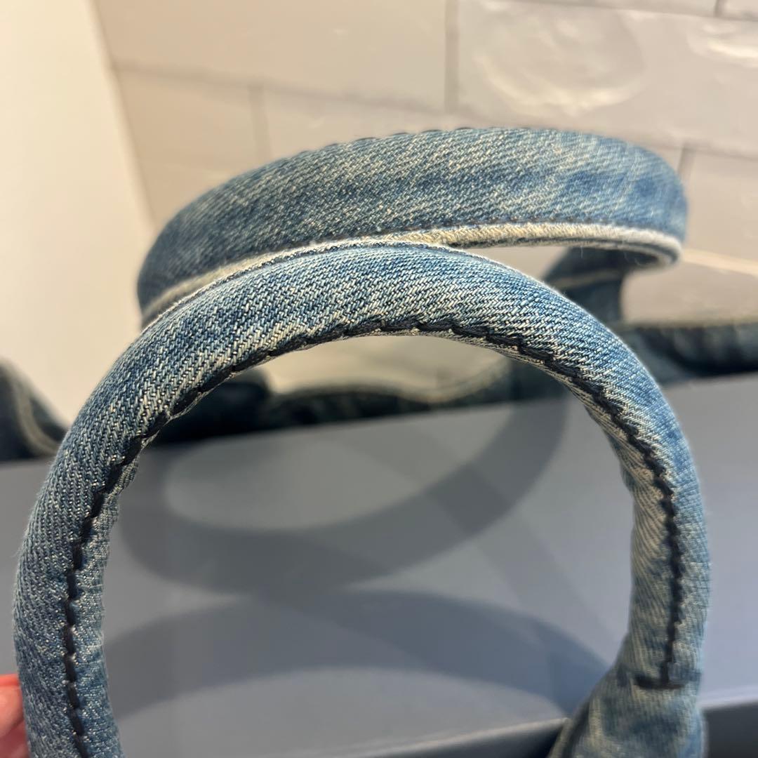 プラダ⭐︎デニム⭐︎トートバッグ⭐︎Lサイズ