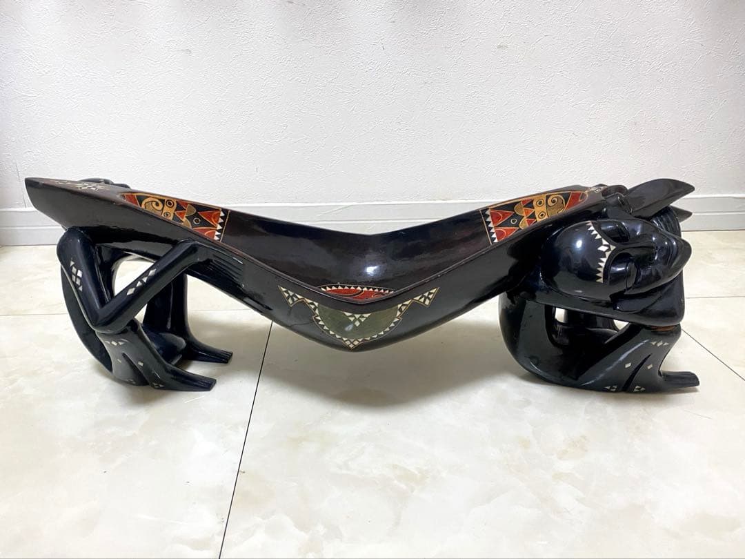 木製 アジアン雑貨 置物