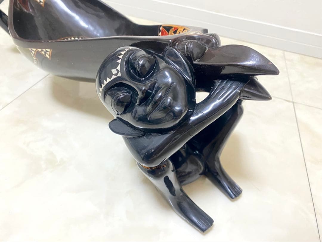 木製 アジアン雑貨 置物