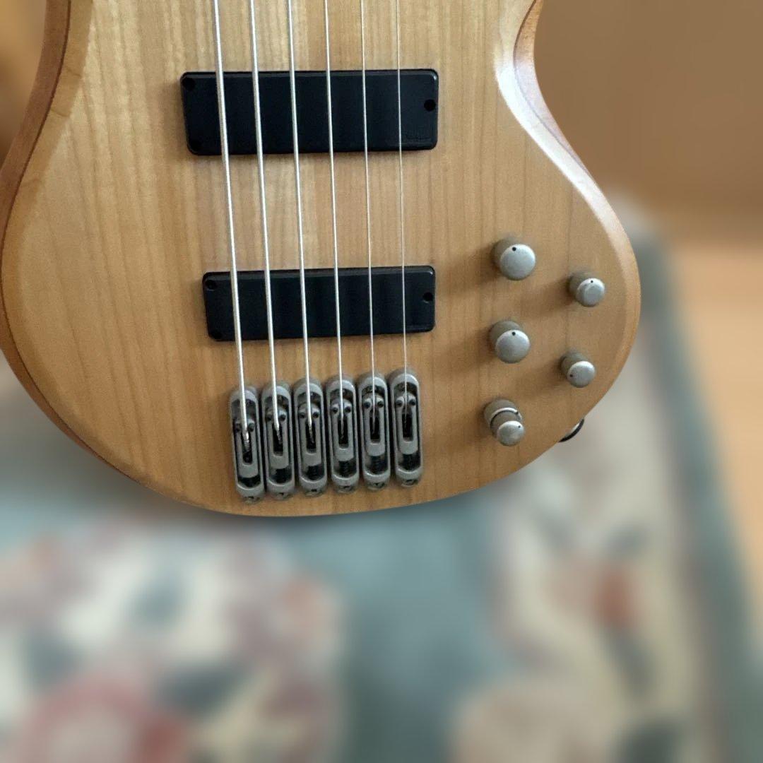 T*r様 エレキベース 6弦 ナチュラルウッド　ibanes btb556