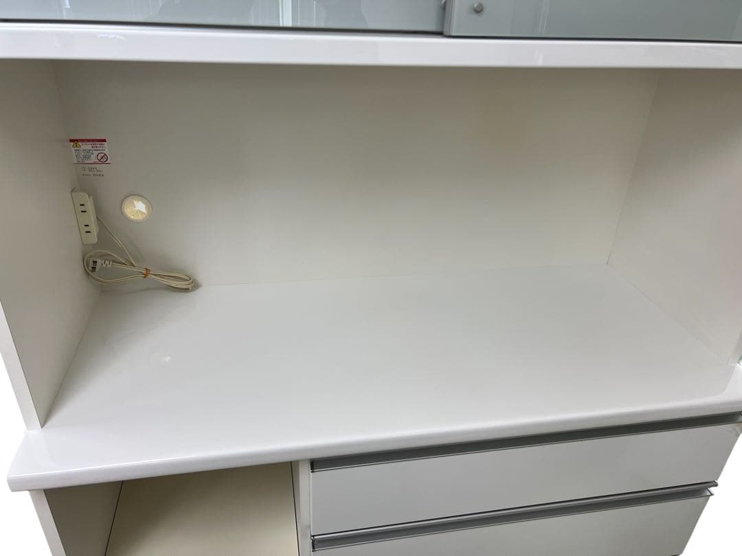 【松田家具】1180 レンジボード ホワイト