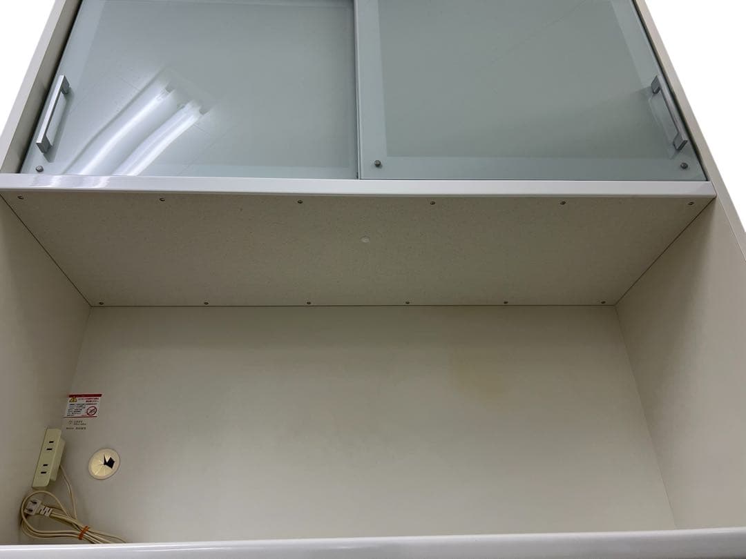 【松田家具】1180 レンジボード ホワイト