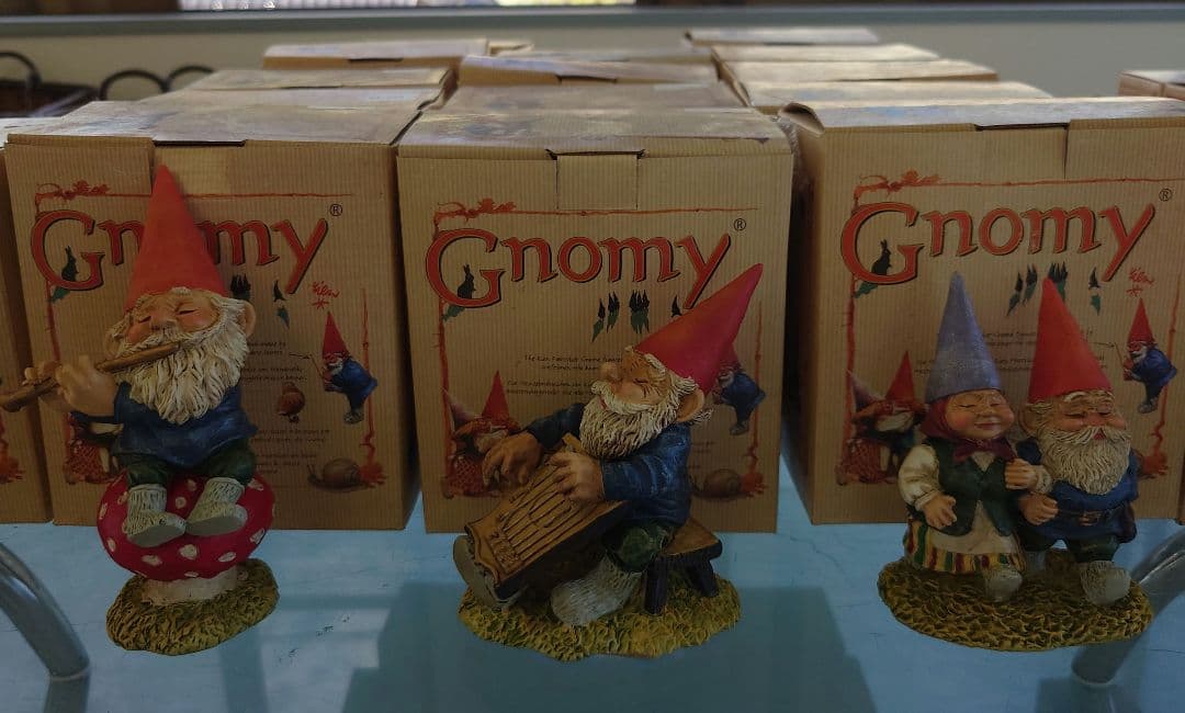 Gnomy 庭の小人像セット