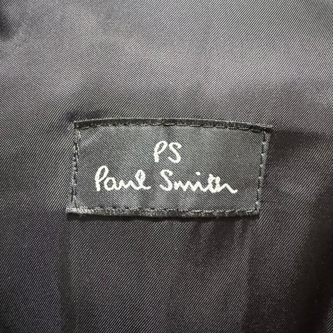 未使用級 ポールスミス 襟ボア 2way ブークレウール ジャケット コート