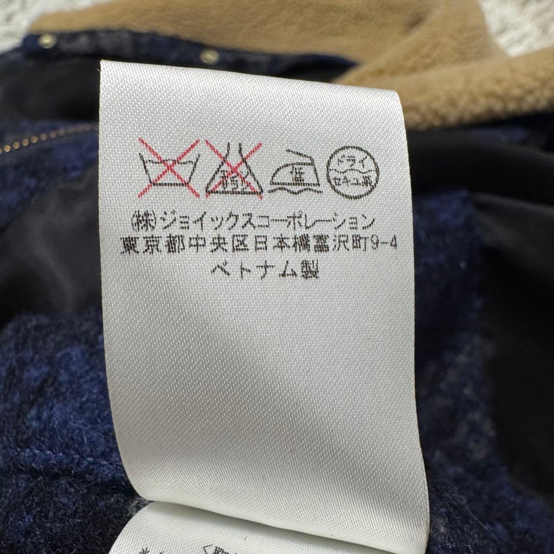 未使用級 ポールスミス 襟ボア 2way ブークレウール ジャケット コート