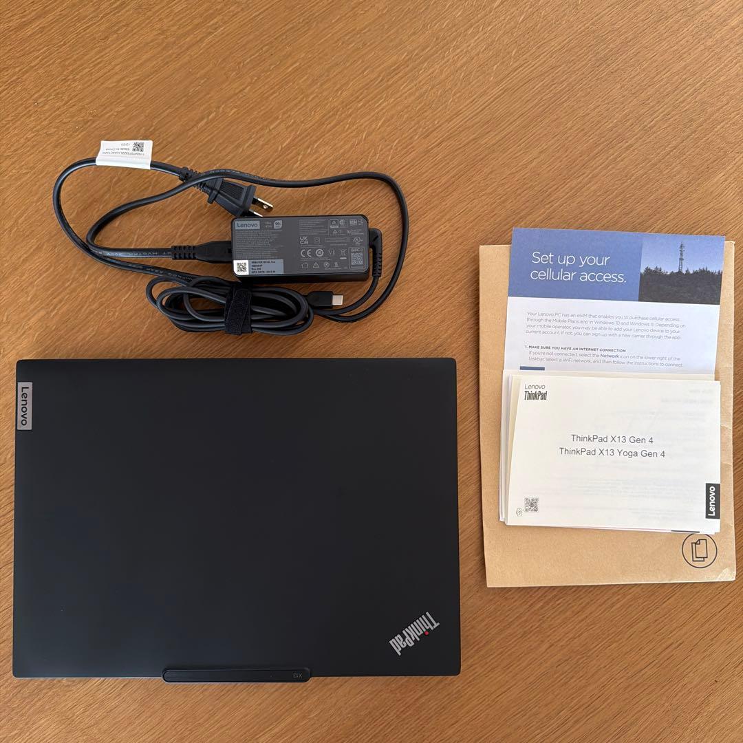 Windowsノート本体 ThinkPad X13 Gen 4 21EXCTO1WW 512GB/16GB