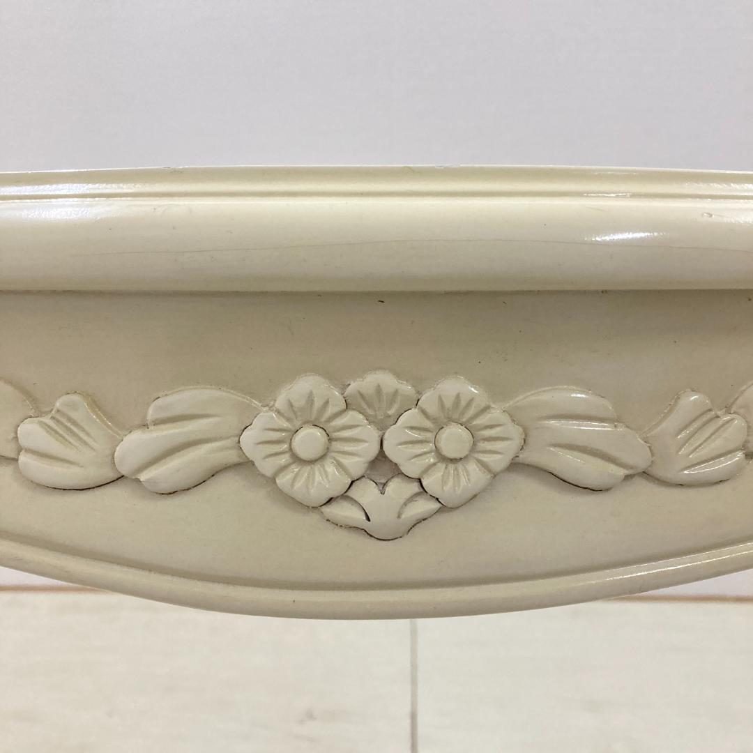 アンティーク調　彫刻　猫脚　コンソールテーブル