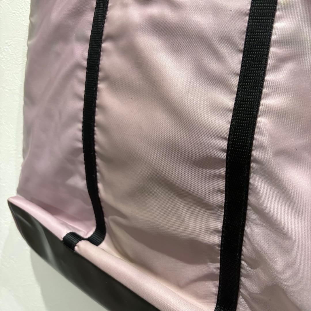 晴*子様 PRADA テスート　ナイロン　トートバッグ　ポーチ付き　ピンク【鑑定