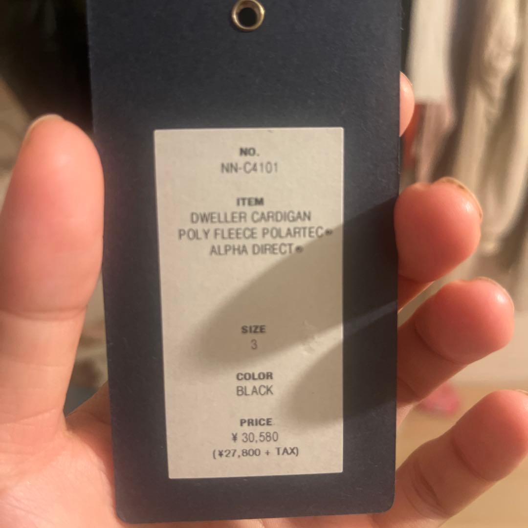 美品！nonnative ポーラテックアルファダイレクトカーディガン 3