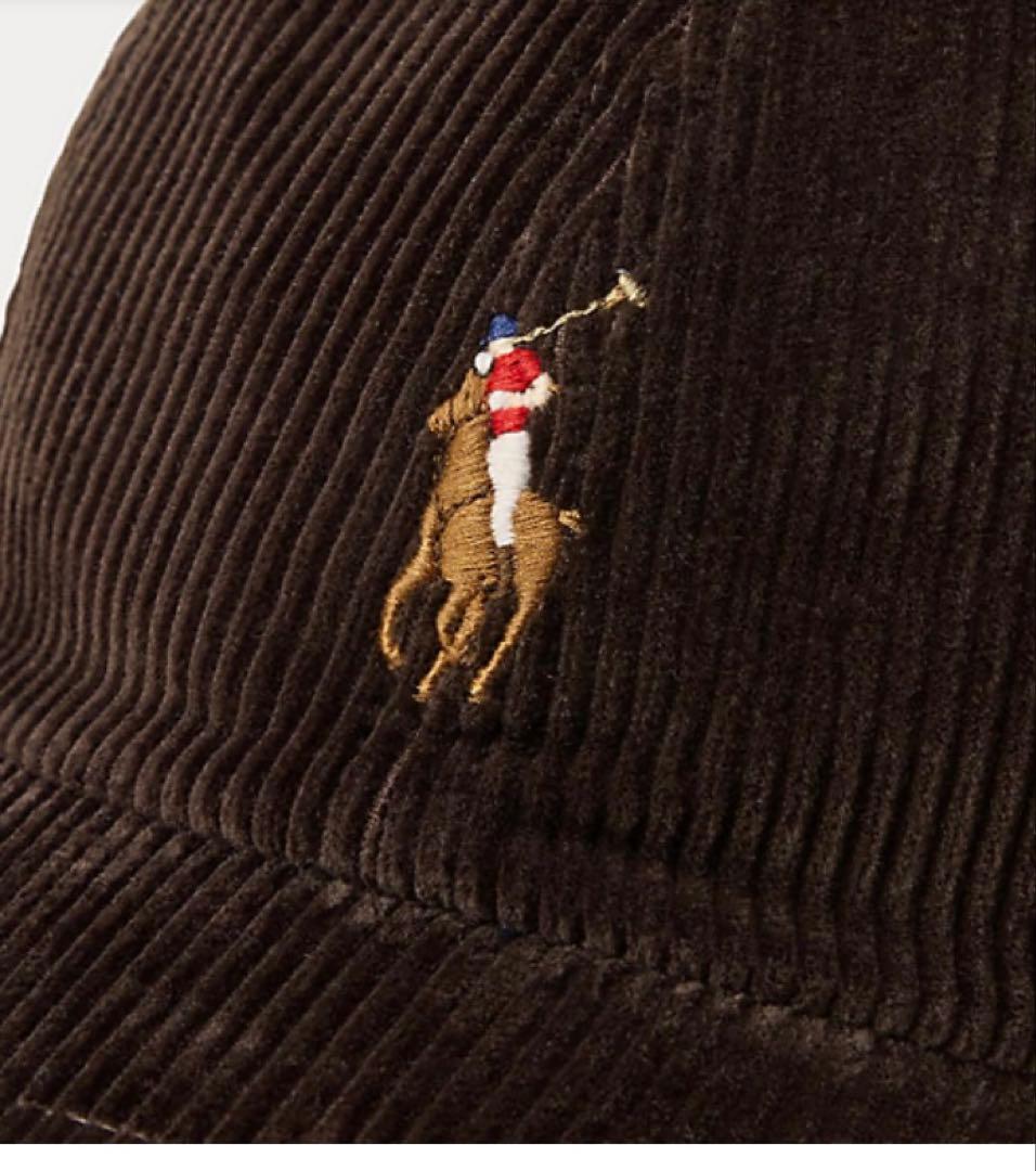 POLO RALPH LAURENポロラルフローレンコーデュロイボールキャップ