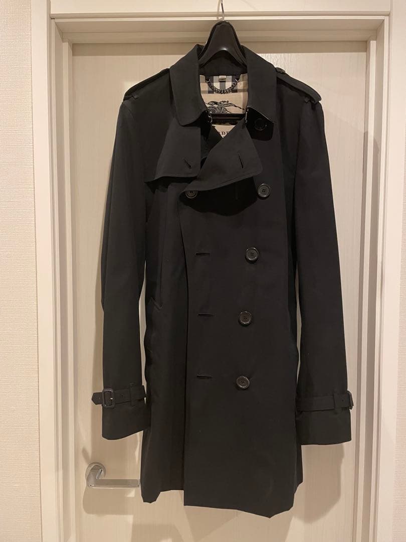 専用Burberry ブラック トレンチコート　ケンジントン　ミッド50 美品