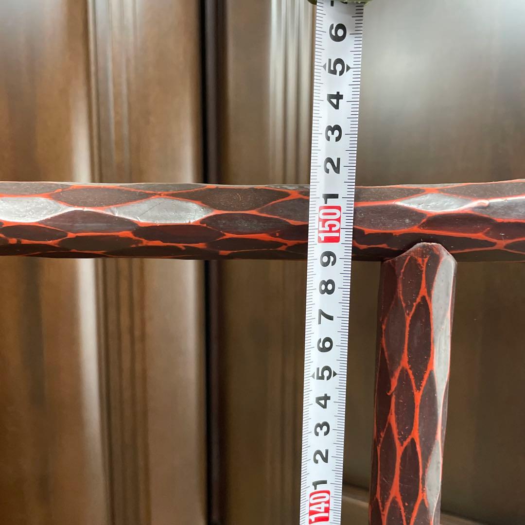 衣紋掛け 衣桁 着物掛け 折り畳み インテリア レトロ　アンティーク中古品