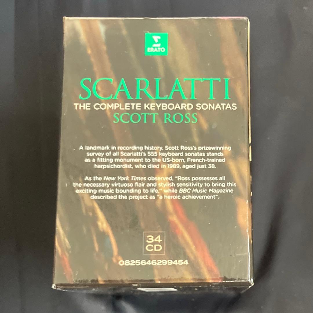 スコット・ロス / スカルラッティ ソナタ全集 34CD