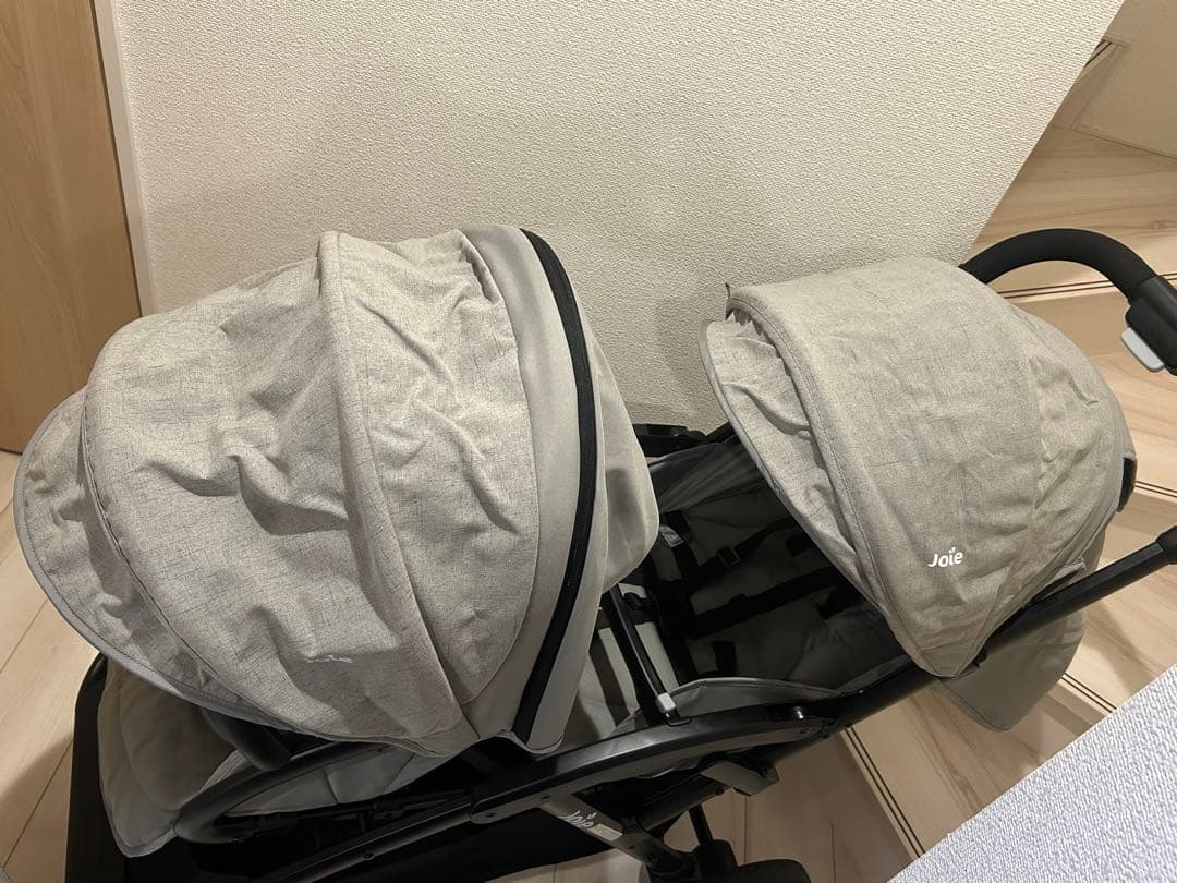 カトージ Joie エヴァライトデュオ（グレーフランネル）2人乗り