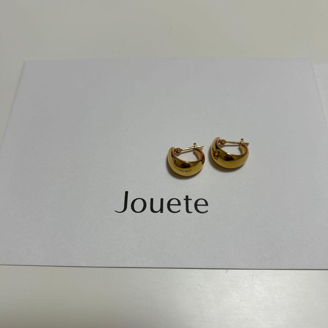 Jouete ゴールド フープピアス