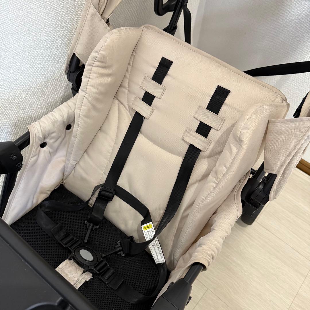 【美品】カトージ2人乗りベビーカー 二人でゴー ベージュ