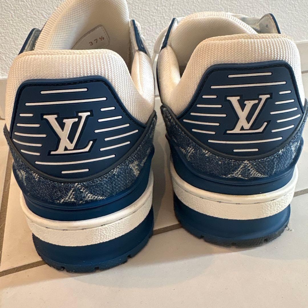 ルイ・ヴィトン　トレイナー・ライン スニーカー　デニム