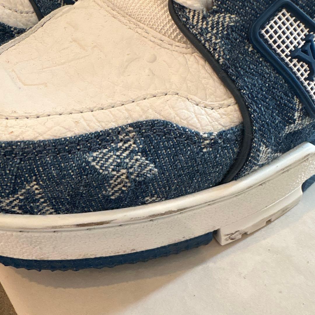 ルイ・ヴィトン　トレイナー・ライン スニーカー　デニム