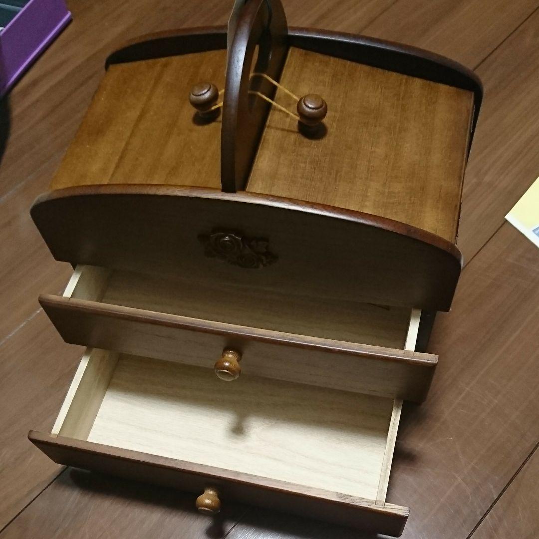 裁縫箱 日本製 ソーイングボックス