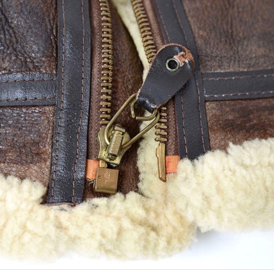 【状態良好】アヴィレックス B-3 B3 ムートン ジャケット 34