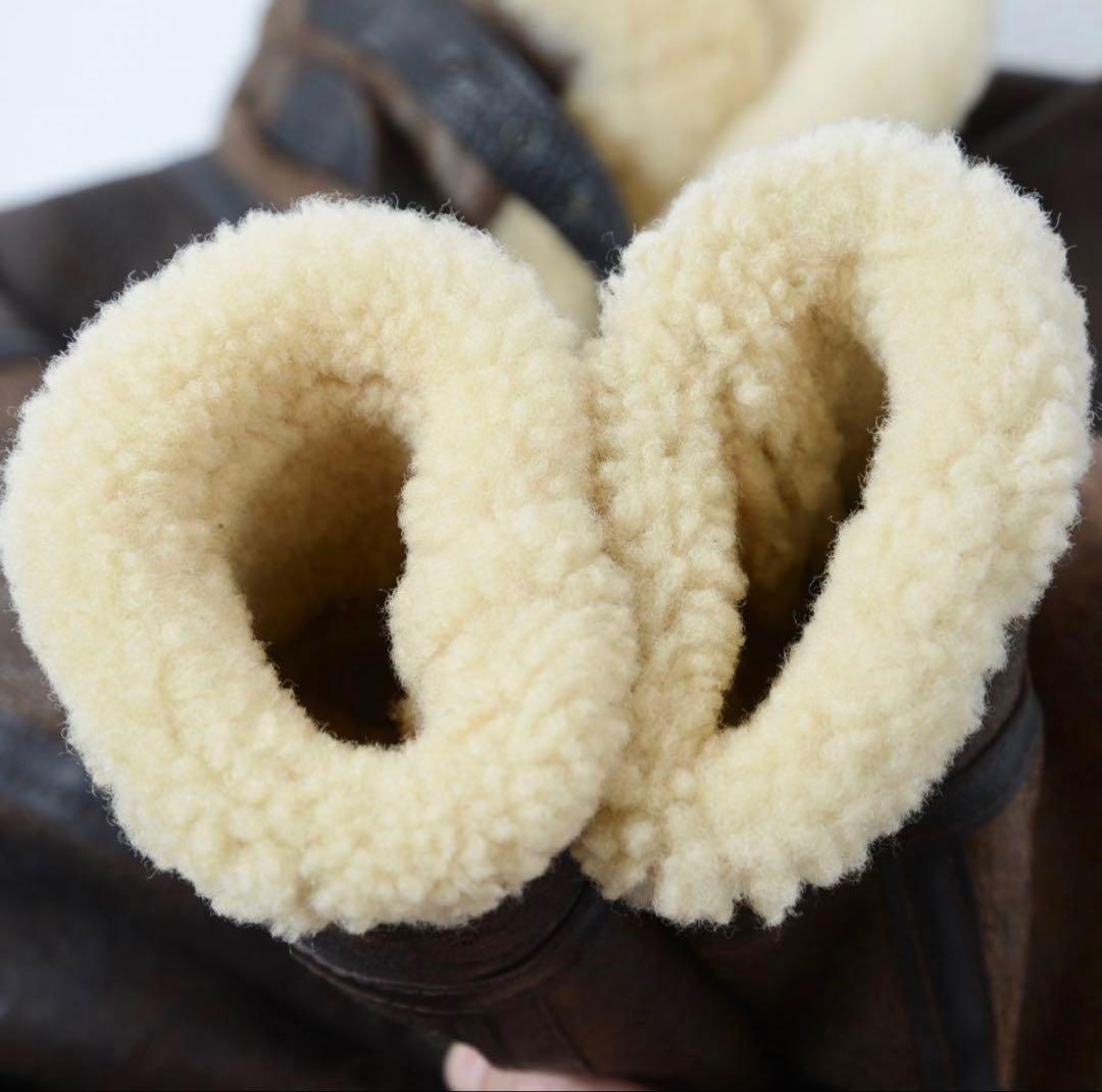 【状態良好】アヴィレックス B-3 B3 ムートン ジャケット 34