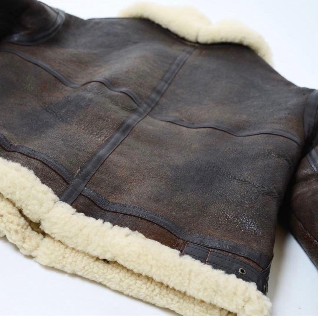 【状態良好】アヴィレックス B-3 B3 ムートン ジャケット 34