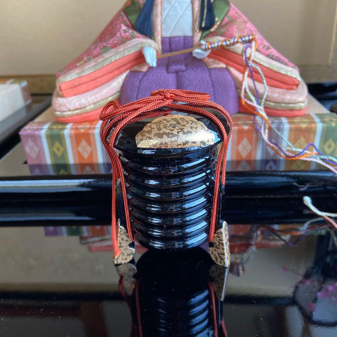 雛人形 木目込み人形 親王飾り 玉秀作 賀茂雛
