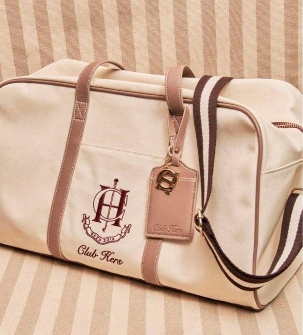 新品 Herlipto Club Hers Boston Bag ノベルティ