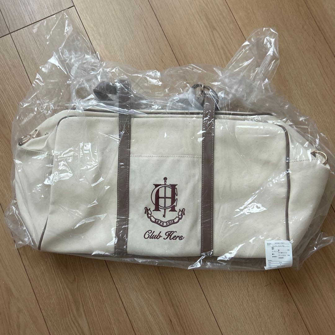新品 Herlipto Club Hers Boston Bag ノベルティ