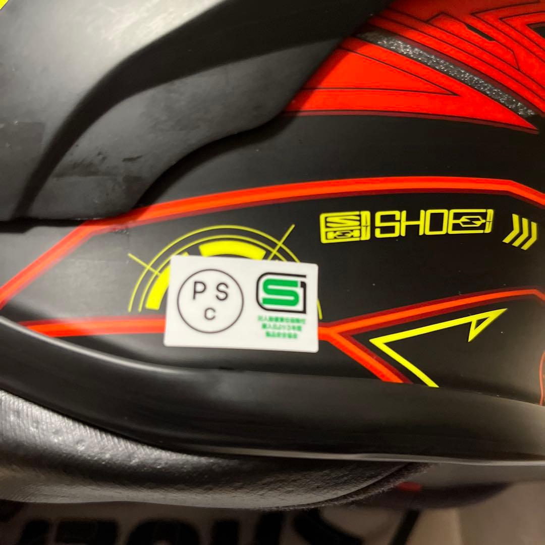 SHOEI Z-7 VESSEL ヴェッセル Mサイズ スポイラー付