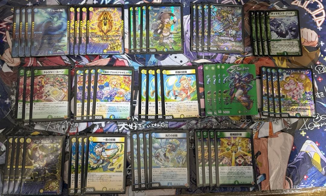 G*o様 デュエマ　引退品　スノーフェアリーデッキパーツ多め