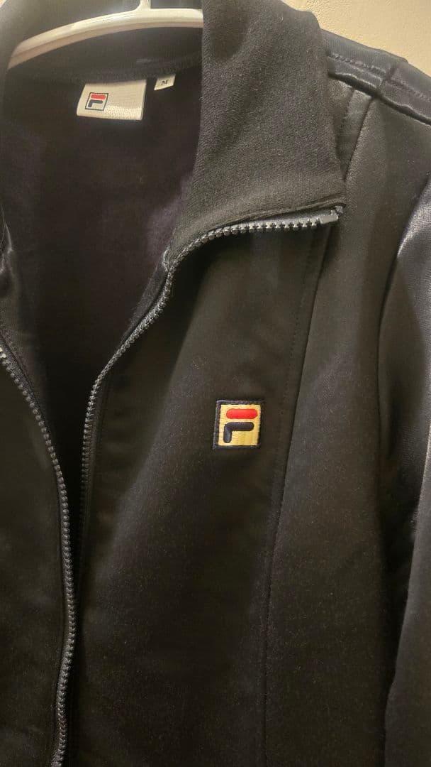 FILA フィラ トラックジャケット ブルゾン ネイビー 、Mサイズ、レディース