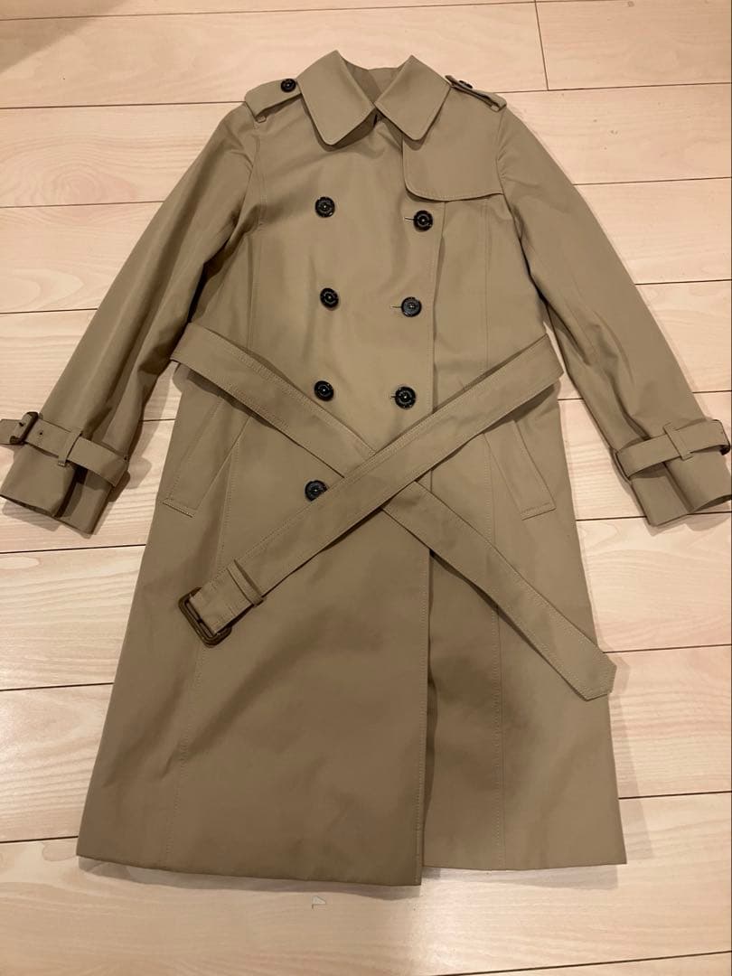 マッキントッシュフィロソフィー　トレンチコート　チェック　ライナー　S