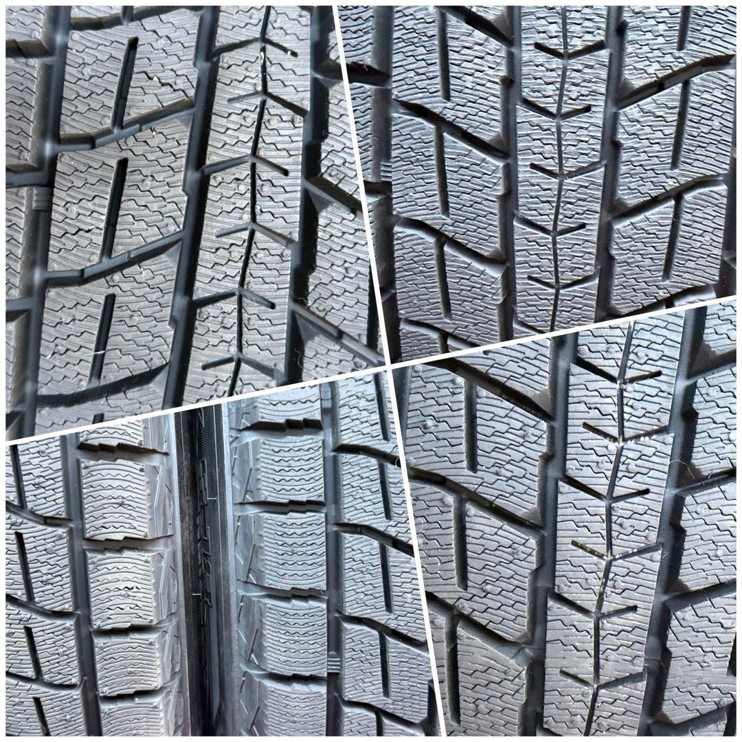 送料込215/60R17DUNLOPウィンターマックスSJ8アルミホイール 5穴