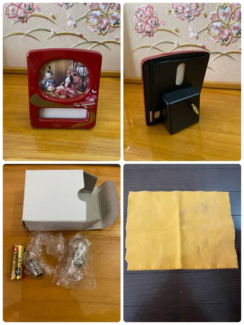 雛人形 ひな人形 紅月作 収納 コンパクト 木製本格収納飾り