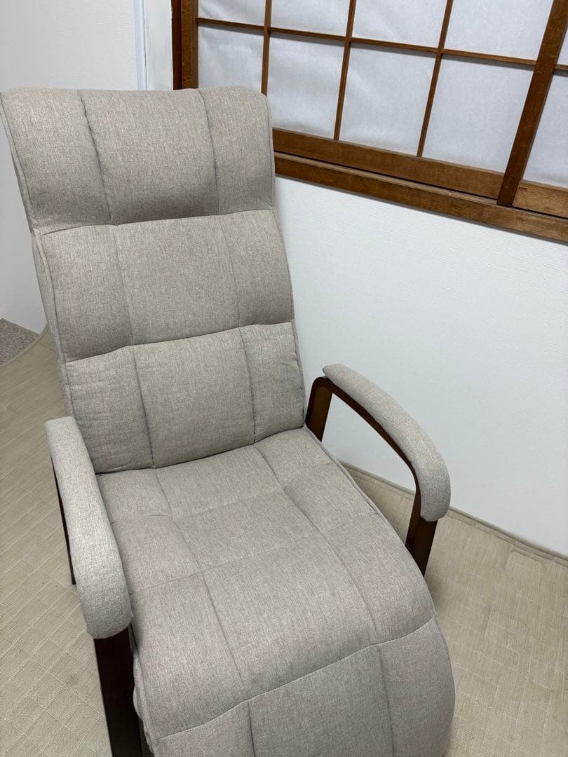 SUWALABO スワラボ リクライニングチェア グレージュ